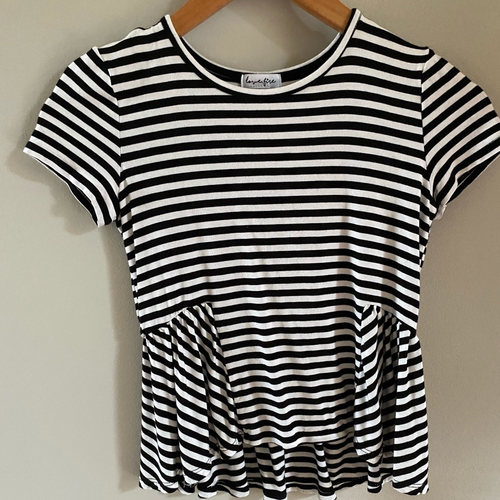 Girls Striped Top